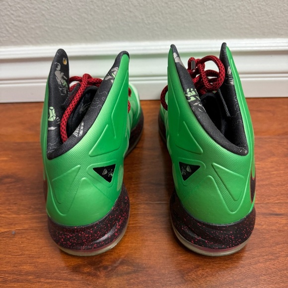 Nike LeBron X Cutting Jade Size 11.5 - Picture 4 of 10
